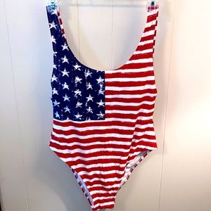 BNWOT Red, white and blue one Piece